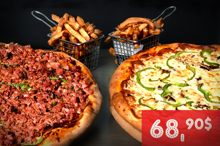 Moe's | Combo pizza